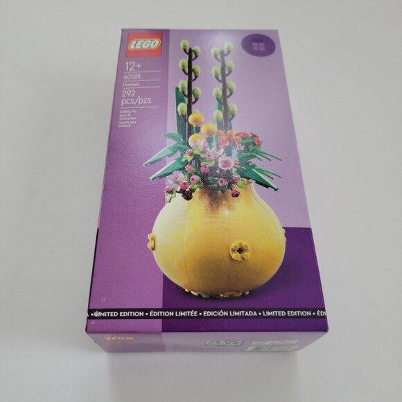 LEGO Botanical Collection Flowerpot - retired, exclusive set, brand new 40588 - Picture 2 of 11